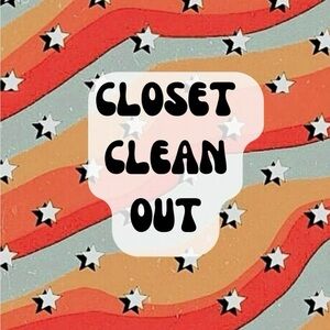 Closet Clean Out Sale - 20%+50%